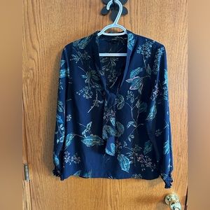 Vero Moda Floral Tieneck Blouse